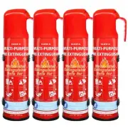 Fire Extinguisher for Home, 4 Pack Vehicle Fire Extinguishers with Mount, Wat...