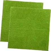 DIY Grass Lawn Artificial Turf Decor Model Grass Mat Fake Turf Landscape Cuttable Plastic Decor