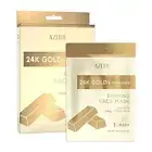 AZURE 24K Gold Firming Face Mask- Anti Aging-Facial Sheet Mask-5 Pack