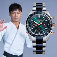 在飛比找momo購物網優惠-【SEIKO 精工】楊勇緯配戴款 台灣限量 太陽能計時腕錶 