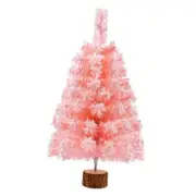 2Ft Artificial Christmas Tree Pink Tabletop Christmas 2ft Pink Snow Flocked