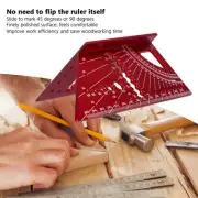 3D Mitre Angle Measuring Tool Square Size Measure Ruler Multifunctional