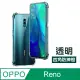 OPPOReno保護殼 透明 四角防摔氣囊 OPPO Reno 手機殼 保護套