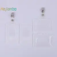 在飛比找蝦皮購物優惠-<hejianbo> 2pcs ID Card Badge 