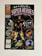 Marvel Super Heroes Summer Special #2 1990 Iron Man Rogue Daredevil Falcon
