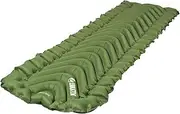Klymit Static V Long Inflatable Sleeping Pad for Camping, Lightweight Hiking and Backpacking Air Bed for Tall Campers, 2.5 Inch Thick, Green