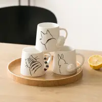 在飛比找蝦皮購物優惠-日本帶回 日本代購 立體動物馬克杯 創意咖啡杯 狗狗 貓咪 