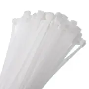 200pcs 8" 110 Lbs Cable Zip Ties Self-Locking Nylon Cable Tie 5/16"
