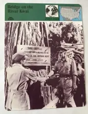 Bridge on the River Kwai Panarizon Story of America Collector Card