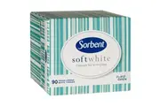 Sorbent White Facial Tissue 90's