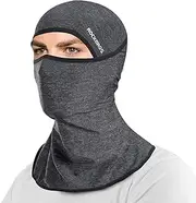 [ROCKBROS] Balaclava Full Face Mask for Men Women UV Protection Cooling Ice Silk Breathable Helmet Liner