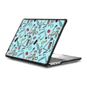 MacBook Pro 14-inch (M1 - M4) Impact Case Girly Makeup Addiction Pattern II