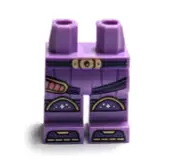 Lego - Minifigure Legs - Purple, Armor, Belt