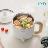 在飛比找遠傳friDay購物精選優惠-HYD 小食鍋-輕食尚料理快煮鍋(附蒸蛋架) D-522(白
