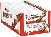 Kinder Bueno Chocolate Bars 44 G (Pack of 30)