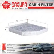 Sakura Cabin Filter for Audi A6 C7 A7 4G A8 D4 1.8L 2.0L 3.0L 4.2L