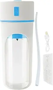 Cup Mixer Blender | Cordless Personal Small Blender | with Straw Multifunctional Rechargeable 480Ml Water Bottle for Trips Hiking Meal Prep Travel Sport Home Juicing Fruit Drinks Camping