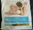 Linenspa Premium Smooth Mattress Protector - King Size White allergen barrier