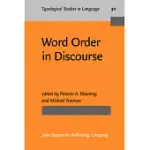 WORD ORDER IN DISCOURSE