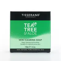 在飛比找PChome24h購物優惠-TISSERAND滴莎藍德 茶樹淨膚香皂 Tea Tree 