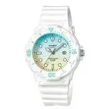 在飛比找遠傳friDay購物優惠-CASIO 指針錶 橡膠錶帶 防水100米 可旋轉式錶圈 L