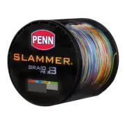 Penn Slammer Braid X8 30LB 3000 M 0.25mm Multicolour PE3