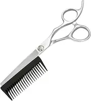Hairdresser Scissors | Scissors for Hair Cutting,Thinning Shear with Detachable Comb 2-in-1 Hairdressing Tools for Men Women Elderly Kids Styling Grooming Travel Bathroom Barber Hairstylist