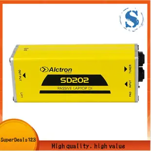 【SuperDeals123】Alctron Sd202無源di Box阻抗轉換DI Box電吉他直連盒效果器