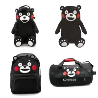 在飛比找露天拍賣優惠-酷MA萌日本正品熊本熊折疊包 熊本旅行包單肩包卡通動漫運動背