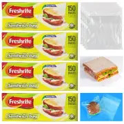600 Ct Value Packs Fold Top Sandwich Bags Food Storage Snack Reusable Bpa Free