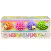 4pc Hedgehugs 1.2g Lip Balm Moisturiser Kids/Children Hydrating Lips Care Set