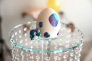 Flexi Brachiosaurus with Dinosaur Egg | Multi-Color Fantasy Desk Toy