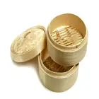 Ken Hom Bamboo Steamer 2 Tier - 20cm