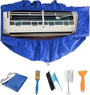 Vriusi Split Unit Cleaning Kit,Split AC Cleaning Kit - Waterproof Air Conditioner Cleaning Bag - 6X Multifunctional Air Conditioner Cleaning Kit with Output