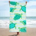 Beach Towel Foldable Sand-free Microfiber Sport Travel Towel Breathable