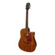 Sanchez Dreadnought Cutaway Acoustic-Electric Guitar (Koa)