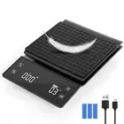 Coffee Scale with Timer, 0.1G Precision Espresso/Food Weight Scale up to 3Kg, Ki