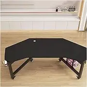 Workstations Mobile Live Table Anchor with Special with Goods Desktop Pc Table Gaming Table Light Luxury Display Table Workbench Office Desk(Black,140x76x74cm)