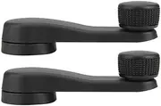 2PCS Car Window Winder Crank Handle 1H0837581D Fit for VW T4 Transporter MK3 MK4 Camper Polo Hatchback