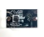 Alien vs Predator Production Used Xenomorph Movie Prop piece display with COA
