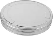 HOMOCONO Metal CD DVD Storage Case Round Holder for DVDs and Vcds Space Saving Organizer for Home and Travel Elegant and Versatile Storage