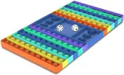 Big Pop Fidget Dual Player Push Bubble Pop Sensory Jumbo Stress Toy Board Game