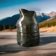 One Of A Kind handmade artisan ceramic vase. Stoneware.