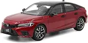Scale Finished Model Car Highly Restored Car Model for Honda Civic 2023 1:18 Vehicle Replica Collection Display Gift Miniature Replica Car