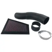 K&N 57-0691 Performance Black Cold Air Intake Kit for 2011-17 BMW 520i 528i 2.0L (for: BMW)