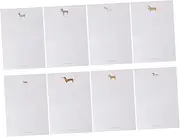 Tofficu Letter Stationery Paper Cartoon Pets Pcs Writing Paper Roll Random Style