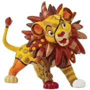 Disney Britto - Simba with Mane, Mini Figurine, 7cm H
