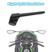 Split Handlebar CNC Right Aluminum Motorcycle For KAWASAKI Ninja 250R 2008-2012
