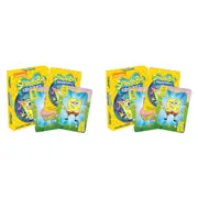 108pc Aquarius SpongeBob SquarePants Playing Cards Family Game Poker Deck 14y+