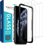 Tech Armor Ballistic Screen Protector Designed for New Apple iPhone 11 Pro Max and XS Max 6.5 Inch 2019 Tempered Glass 3 Pack